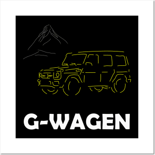 Mercedes G-Wagen Design - King off road Posters and Art
